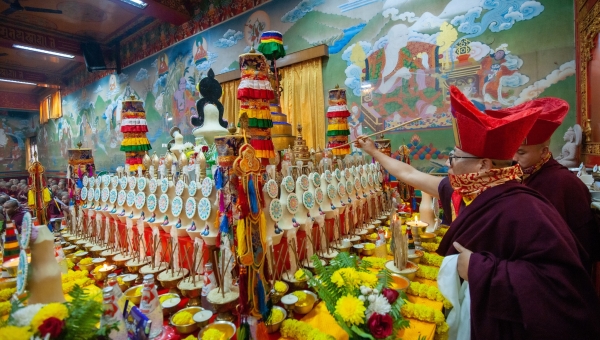 Three Days of Ritual Begin: Five-Deity Green Tara of the Acacia Forest